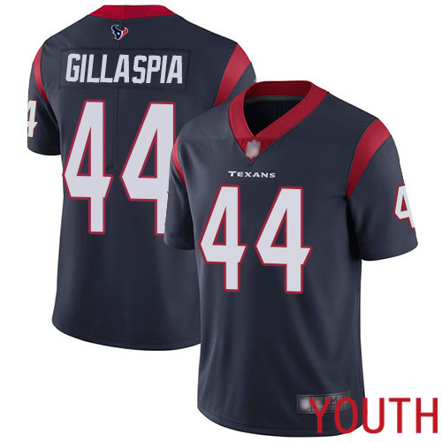 Houston Texans Limited Navy Blue Youth Cullen Gillaspia Home Jersey NFL Football #44 Vapor Untouchable->women nfl jersey->Women Jersey